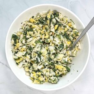 Spinach artichoke filling